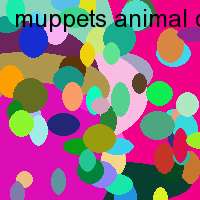muppets animal drum